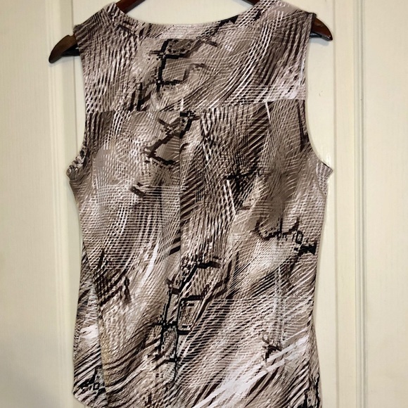 Dana Buchman - Sleeveless Blouse - Size Medium - Picture 4 of 4
